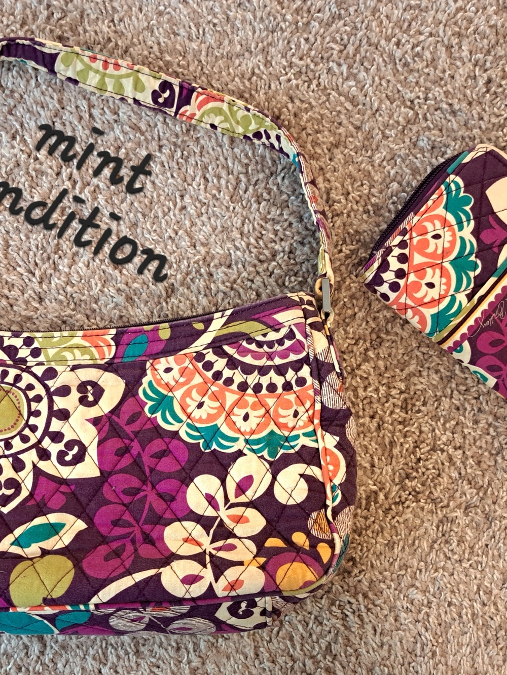 Vera Bradley handbag with wallet